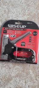 img 5 attached to 4-In-1 Heavy Duty WISEUP Upholstery Staple Gun For Woodworking, Crafting & More - 4200 Staples Included!