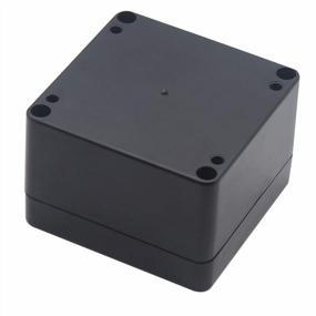 img 2 attached to Junction Box, Zulkit Project Box IP65 Waterproof Dustproof ABS Plastic Electrical Boxes Enclosure Black 3.27 X 3.19 X 2.20 Inch (83 X 81 X 56Mm)(Pack Of 1)