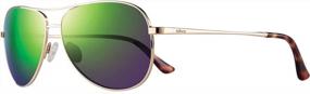 img 4 attached to Revo Sunglasses Relay: Women'S Polarized Lens With Medium Metal Aviator Frame