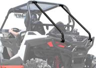 🔧 enhanced performance superatv wrinkle black heavy-duty rear roll cage support for polaris rzr 900 / 900 xc / 900 s (2015-2020) logo