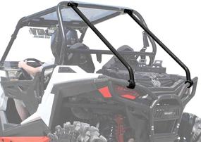img 3 attached to 🔧 Enhanced Performance SuperATV Wrinkle Black Heavy-Duty Rear Roll Cage Support for Polaris RZR 900 / 900 XC / 900 S (2015-2020)