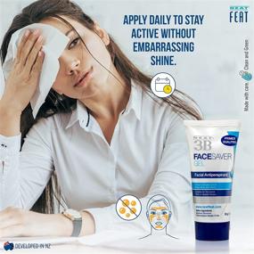 img 1 attached to 🌬️ Stay Fresh with Neat Feat: Antiperspirant Facial Perspiration Solution