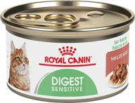 🐱 royal canin feline care nutrition: digest sensitive thin slices in gravy canned cat food, 3 oz - premium solution for sensitive digestion логотип