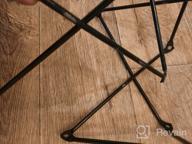 img 2 attached to Chairs for the kitchen with a backrest with wooden legs in the style of EAMES DSW plastic furniture, a set of 4 pieces review by Micha Zikowski ᠌
