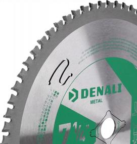 img 1 attached to Denali 7-1/4 Inch 68 Tooth Metal Cutting Circular Saw Blade - 5/8 Inch Arbor | Amazon Brand