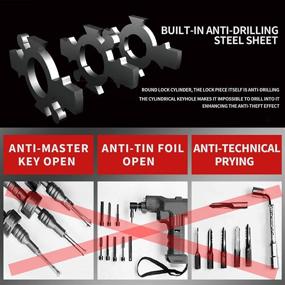 img 2 attached to Замки для мотоциклов Heavy Duty Anti Theft