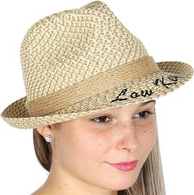 img 3 attached to Stay Sun-Safe In Style With Our Straw Bucket Fedora Beach Hats For Women And Men