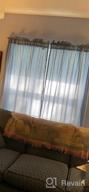 img 1 attached to 🏠 Linen Curtains Natural Linen Blended Rod Pocket Panels: Light Reducing Privacy Drapes for Living Room and Bedroom - Energy Saving Window Treatments (2 Panels, Angora, 52" W x 84" L) review by Steve Beaumont
