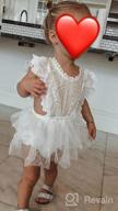 картинка 1 прикреплена к отзыву Kayotuas Newborn Infant Baby Girls Butterfly Sleeve Romper Clothes Ruffle Lace Bodysuit Tutu Dress Jumpsuit Princess Outfit от John Salleh