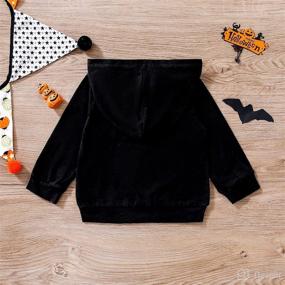 img 2 attached to Toddler Halloween Pumpkin Sweatshirts Pullover Apparel & Accessories Baby Boys good in Clothing