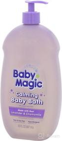 img 2 attached to 🛁 Relaxing Baby Bath: Baby Magic Calming Lavender and Chamomile - 30 Ounces