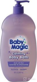 img 4 attached to 🛁 Relaxing Baby Bath: Baby Magic Calming Lavender and Chamomile - 30 Ounces