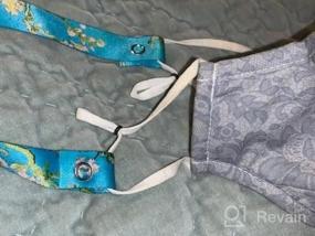 img 6 attached to Buttonsmith Critters Mask Lanyards: Made In USA, Pack Of 4-24 With Snaps - Soft & Comfortable Fabric