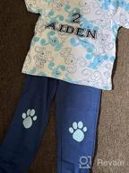 img 1 attached to 🐾 Blue's Clues Paw Print Raglan T-Shirt and Jogger Pant Set for Boys by Nickelodeon review by Loren Rindfleisch