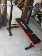 img 1 attached to Enhance Your Home Gym With OppsDecor Adjustable Weight Bench - Perfect For Multi-Function Olympic Workouts review by Marcus Block