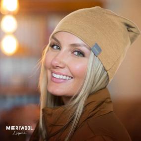 img 2 attached to Merino Wool Cuff Beanie Hat For Both Men And Women By Meriwool - Ideal For Winter Season