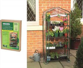 img 1 attached to Maximize Your Greenhouse Garden Space With The Gardman R687 4-Tier Mini Greenhouse