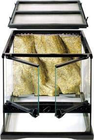 img 4 attached to Enhance Your Reptile's Habitat with Exo Terra Glass Natural Terrarium