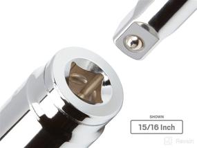 img 1 attached to High-Quality 1/2 Inch Drive x 1-1/2 Inch Deep 6-Point Socket for Precision Fastening