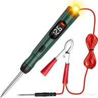 🔌 sigmaprobe automotive circuit tester - 5-12-30 volt trailer wiring fuse continuity test light with digital led display for cars, electric vehicles, and motorcycles logo
