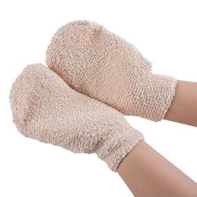 img 3 attached to 🧤 Exfoliating Scrubber Gloves for Shower by IFrmMy