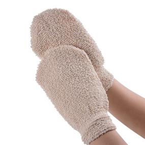 img 2 attached to 🧤 Exfoliating Scrubber Gloves for Shower by IFrmMy