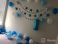 img 1 attached to Baby Boy 1st Birthday Decorations - First Birthday Boy review by Charlie Maadhadians