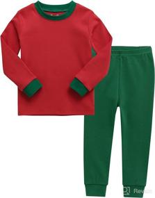 img 4 attached to 🎃 VAENAIT BABY 12M-12Y Kids Boys Girls Halloween Christmas Pajamas Sleepwear Set