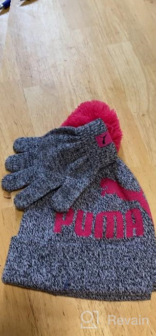 img 1 attached to 🧢 PUMA Kids Evercat Beanie: Bright Boys' Winter Accessories for Cold Weather review by Otto Suarez