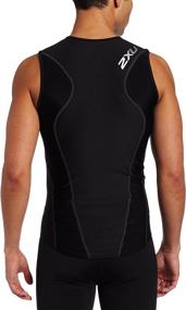 img 1 attached to 2XU Mens Long Distance Singlet Men's Clothing