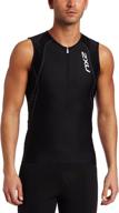 2xu mens long distance singlet men's clothing логотип