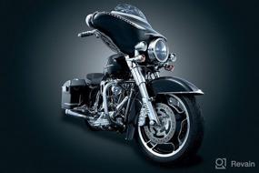 img 3 attached to 🔧 Улучшите свой мотоцикл Harley-Davidson с хромированными колпачками Kuryakyn 7789 для суппортов: совместимы с суппортами Brembo (2006-2019) – 1 пара.