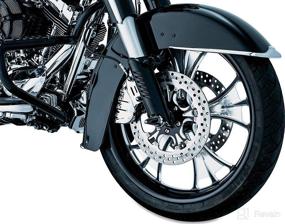 img 2 attached to 🔧 Улучшите свой мотоцикл Harley-Davidson с хромированными колпачками Kuryakyn 7789 для суппортов: совместимы с суппортами Brembo (2006-2019) – 1 пара.