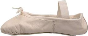 img 3 attached to 🩰 Stylish and Comfortable Bloch Dansoft Ballet Slipper Toddler Girls' Shoes - Perfect for Active Little Dancers