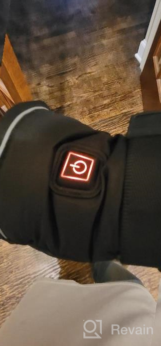 img 1 attached to Stay Warm And Connected: BRIGENIUS Heated Gloves With 3 Heating Levels And Touchscreen review by Brandon Henry