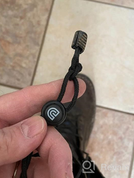 img 1 attached to Heavy Duty Cord Locks And End Clips For No Tie Shoelaces And Drawstrings, Sturdy Toggle Stoppers review by Daniel Robinson