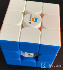 img 5 attached to Monster Go Magnetic 3X3 Speed ​​Cube: Премиум-упаковка, обучающая серия, игрушка-головоломка для начинающих детей