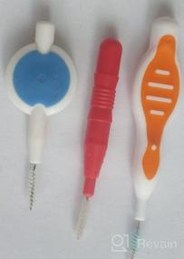 img 5 attached to Effortlessly Clean Teeth With 72 Interdental Brushes And Flossing Head In 2.5Mm/3Mm Sizes