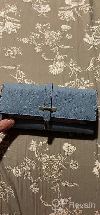 img 1 attached to Slim Trifold Designer Leather Wallet For Women: CLUCI Credit Card Holder With Stylish Features review by Keyone Brownlee