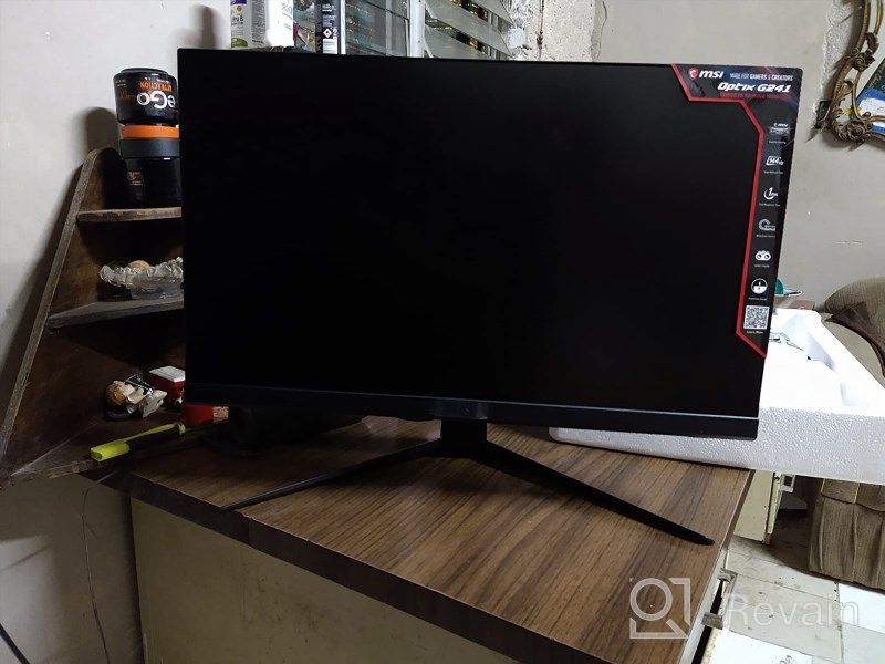 img 1 attached to 🖥️ MSI G241 Monitor - FreeSync, 1920X1080 Resolution, 144Hz Refresh Rate, Blue Light Filter, Flicker-Free, Optix G241 review by Adrian Love