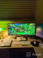 img 1 attached to 🔘 HP 34-Inch Monitor with Freesync Technology, 3440x1440p IPS Curved Screen, Blue Light Filter & Anti-Glare Coating - 6JM50AA review by Max Barnett