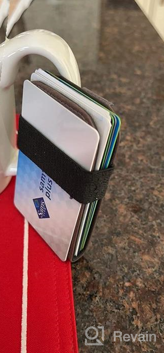 img 1 attached to Wally Micro Reversible Wallet Pull Tab Men's Accessories and Wallets, Card Cases & Money Organizers review by Nick Mitchell