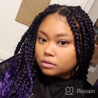 img 1 attached to Get Professionally Styled Ombre Braids Effortlessly With 8 Packs Of Pre Stretched 20 Inch Yaki Texture Braiding Hair That'S Easy To Install And Hot Water Setting Safe! review by Jennifer Johnson