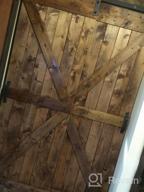 img 1 attached to 42X84 Rustic Hardwood Barn Door Slab - Unfinished Knotty Alder Solid Wood review by Rene Putman