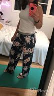 img 1 attached to Stretchy Tie Dye Palazzo Lounge Pants For Women - Comfy And Casual Wide Leg PJ Bottoms Ideal For All Seasons With Drawstring Closure From CCKO review by Brad Fleming