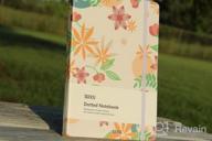 img 1 attached to A5 Siixu Dotted Journal For Bullet Journaling - Hardcover Writing Notebook With Dot Grid, 160 Pages & Floral Design (5.8" X 8.2") review by Scott Gendron
