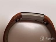 img 1 attached to Beyite Leather Bands: Perfect Fit For Fitbit Alta And Alta HR (5.5" - 8.1") review by Thomas Drew
