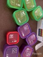 img 1 attached to 🥗 Efficient and Practical 21 Day Portion Control Container Kit - 14 Piece Set review by Robert Aan