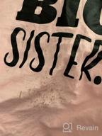img 1 attached to Sister Announcement Toddler Shirts: Promoted Girls' Clothing Collection featuring Tops, Tees & Blouses review by Keith Stuckey