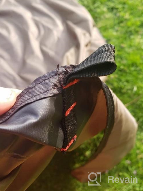 img 1 attached to 🏕️ OneTigris Bulwark Camping Tarp: Waterproof Bushcraft Shelter, Lightweight Hammock Rain Fly Portable Anti UV - 12.8ft x 9.5ft review by James Cowan